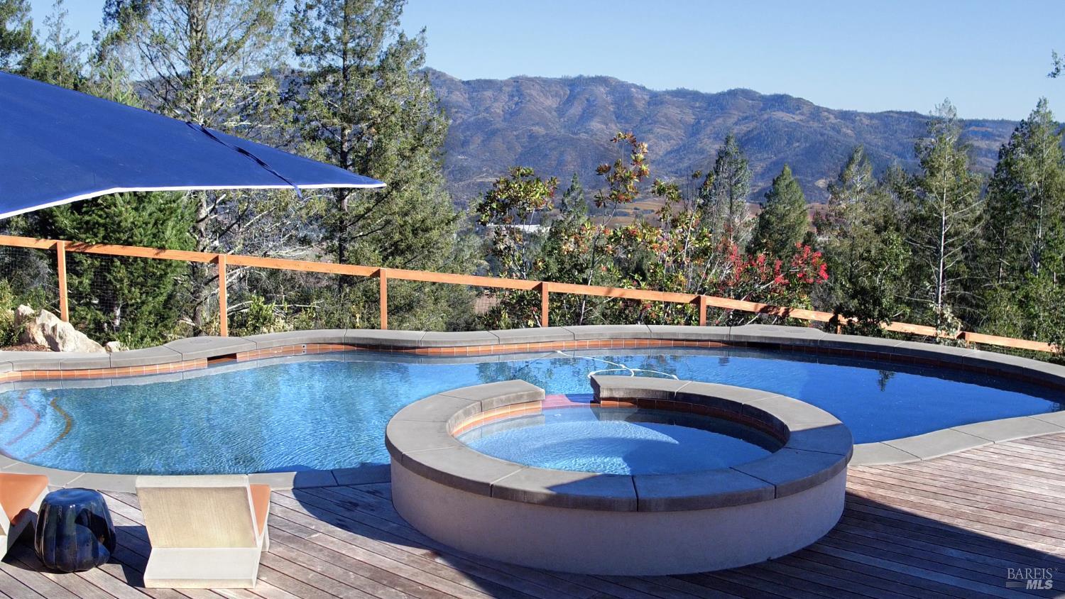 1755 Diamond Mountain Road Calistoga, CA 94515 - Photo 50 of 67 a view of a couches in a patio