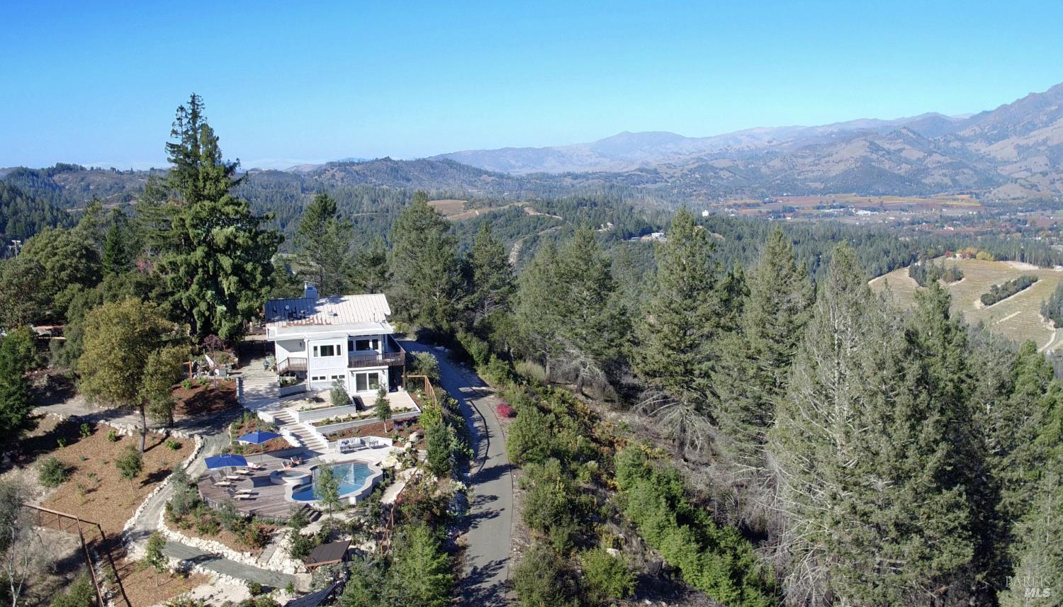 1755 Diamond Mountain Road Calistoga, CA 94515 - Photo 66 of 67 a view of a city