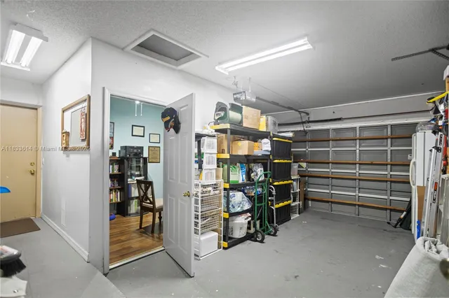 a view of storage and utility room