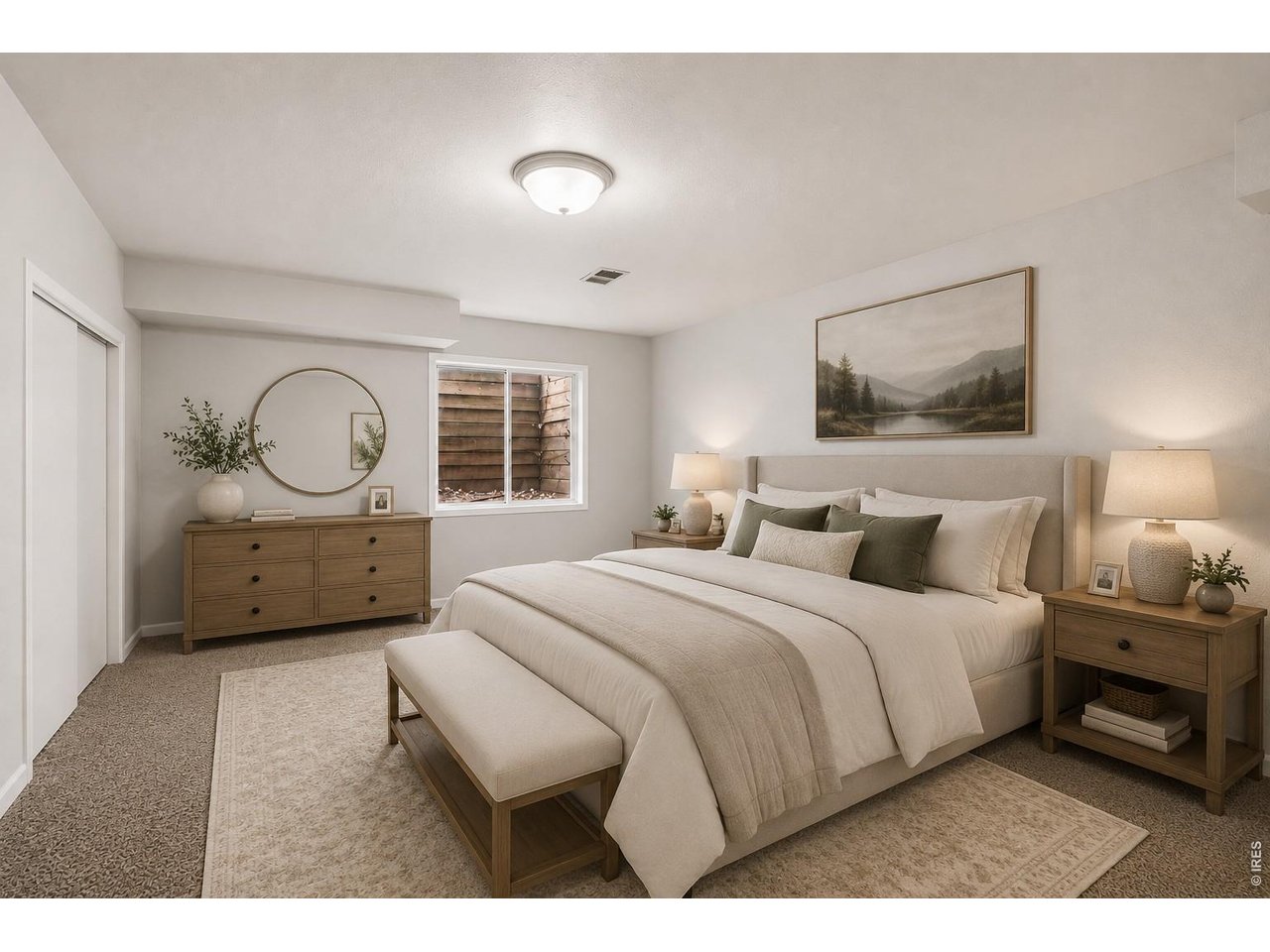 2824 Antelope Road Fort Collins, CO 80525 - Photo 24 of 32 Basement bedroom (virtually staged)