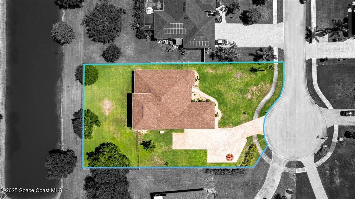 4148 Anlow Road Melbourne, FL 32904 - Photo 2 of 61 02-LOT LINE