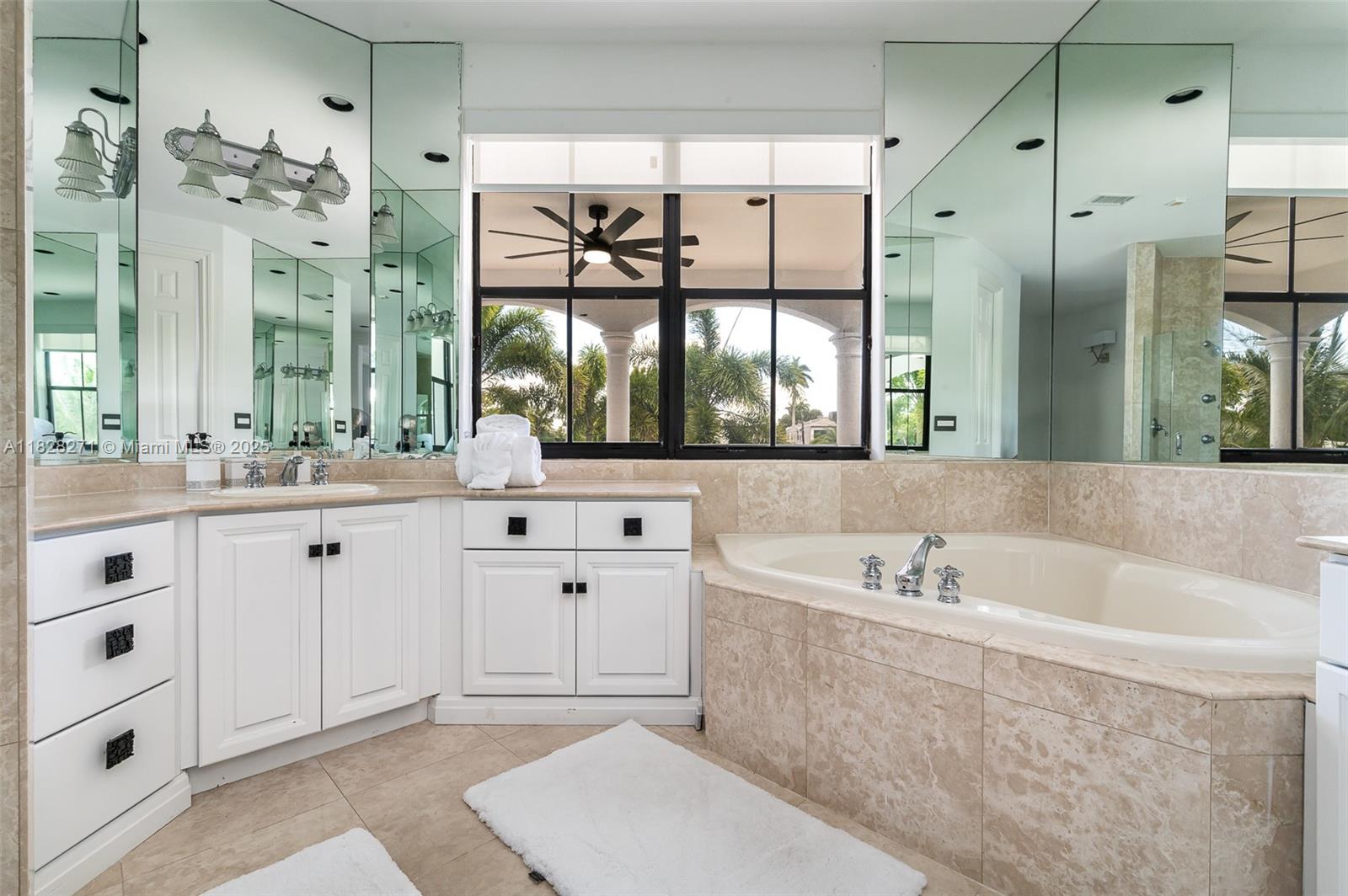 Las Olas Isles Fort Lauderdale, FL 33301 - Photo 16 of 29 a spacious bathroom with a double vanity sink mirror and double