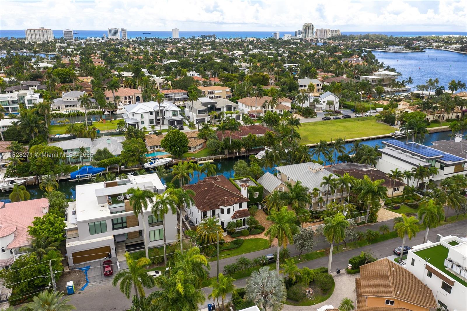 Las Olas Isles Fort Lauderdale, FL 33301 - Photo 29 of 29 an aerial view of residential houses with outdoor space