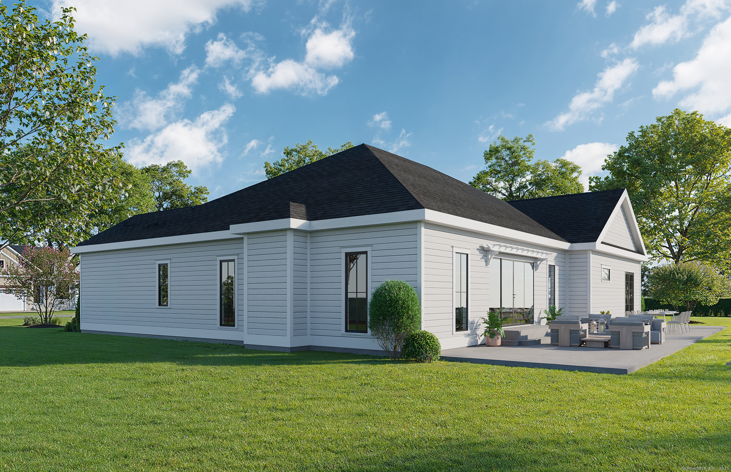 290 Gardner Street Manchester, CT 06040 - Photo 3 of 12 a view of a house with swimming pool and a yard