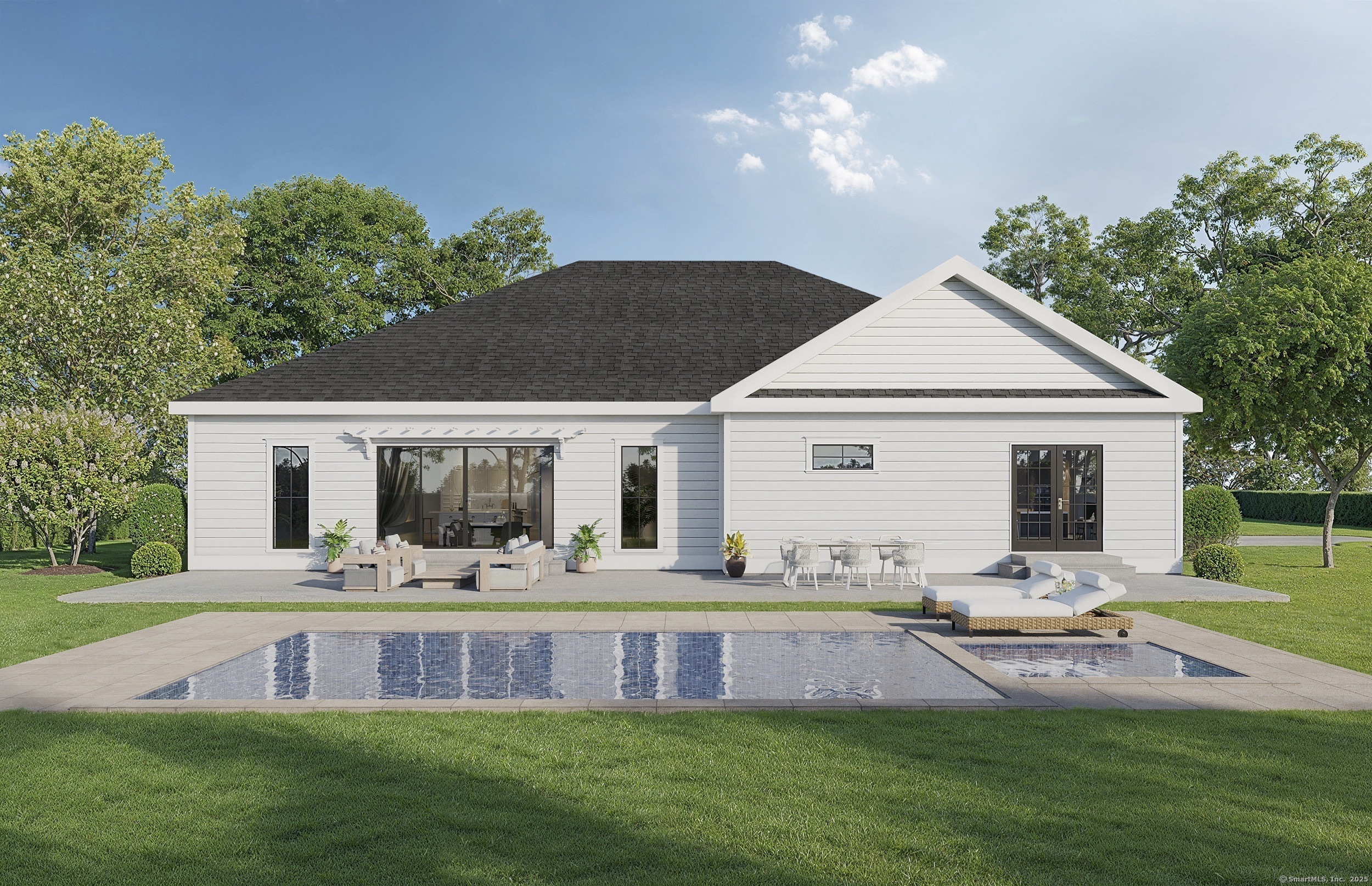 290 Gardner Street Manchester, CT 06040 - Photo 4 of 12 a front view of house with a garden and swimming pool