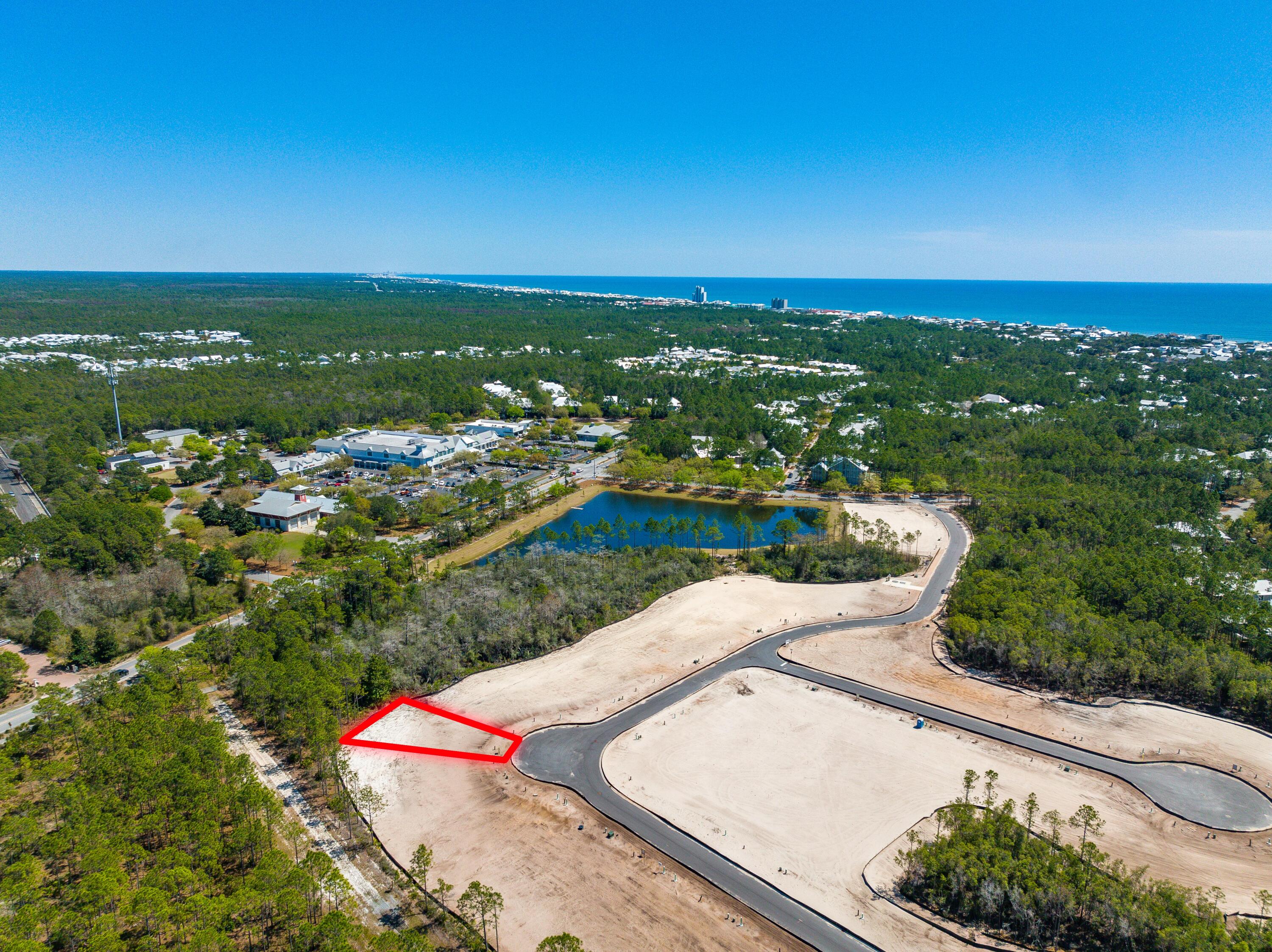 Lot 14 Climbing Rose Way Santa Rosa Beach, FL 32459 - Photo 3 of 19 Watercolor Lot Outlined-2