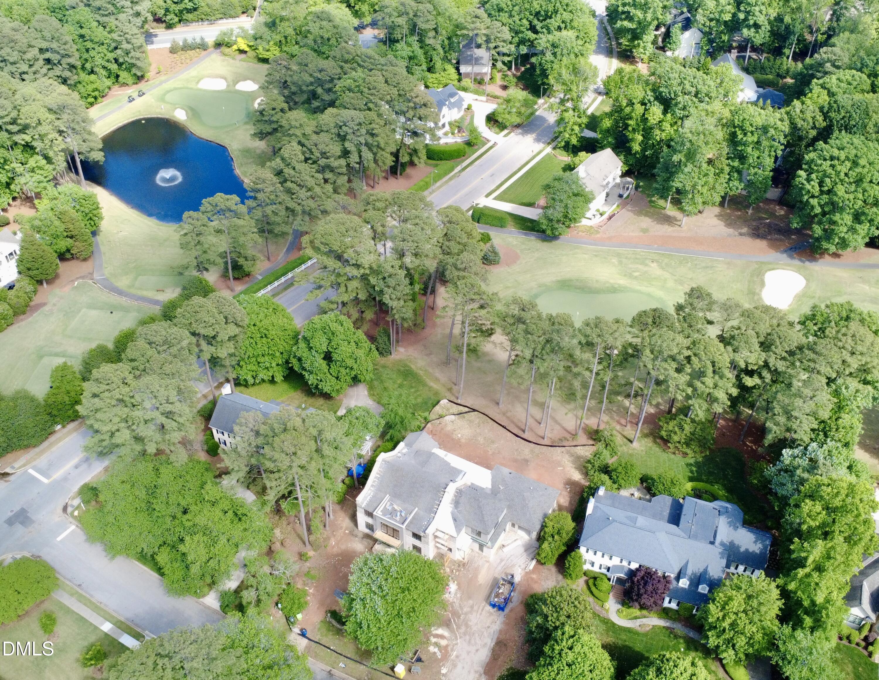 7136 North Ridge Drive Raleigh, NC 27615 - Photo 60 of 68 an aerial view of a house