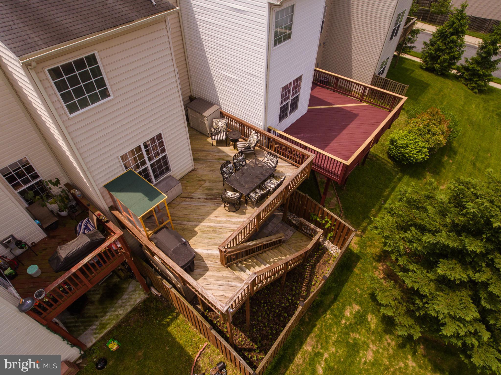 1008 Railbed Drive Odenton, MD 21113 - Photo 29 of 37 Huge deck with fenced in yard