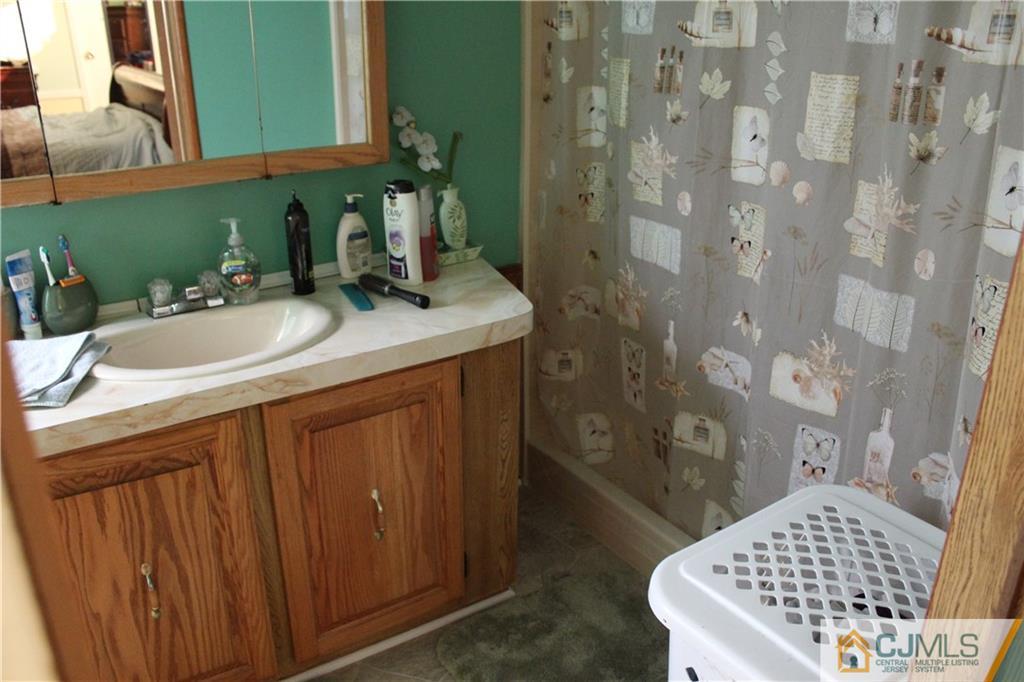 5 Poe Road North Brunswick, NJ 08902 - Photo 8 of 10 a bathroom with a sink and a mirror