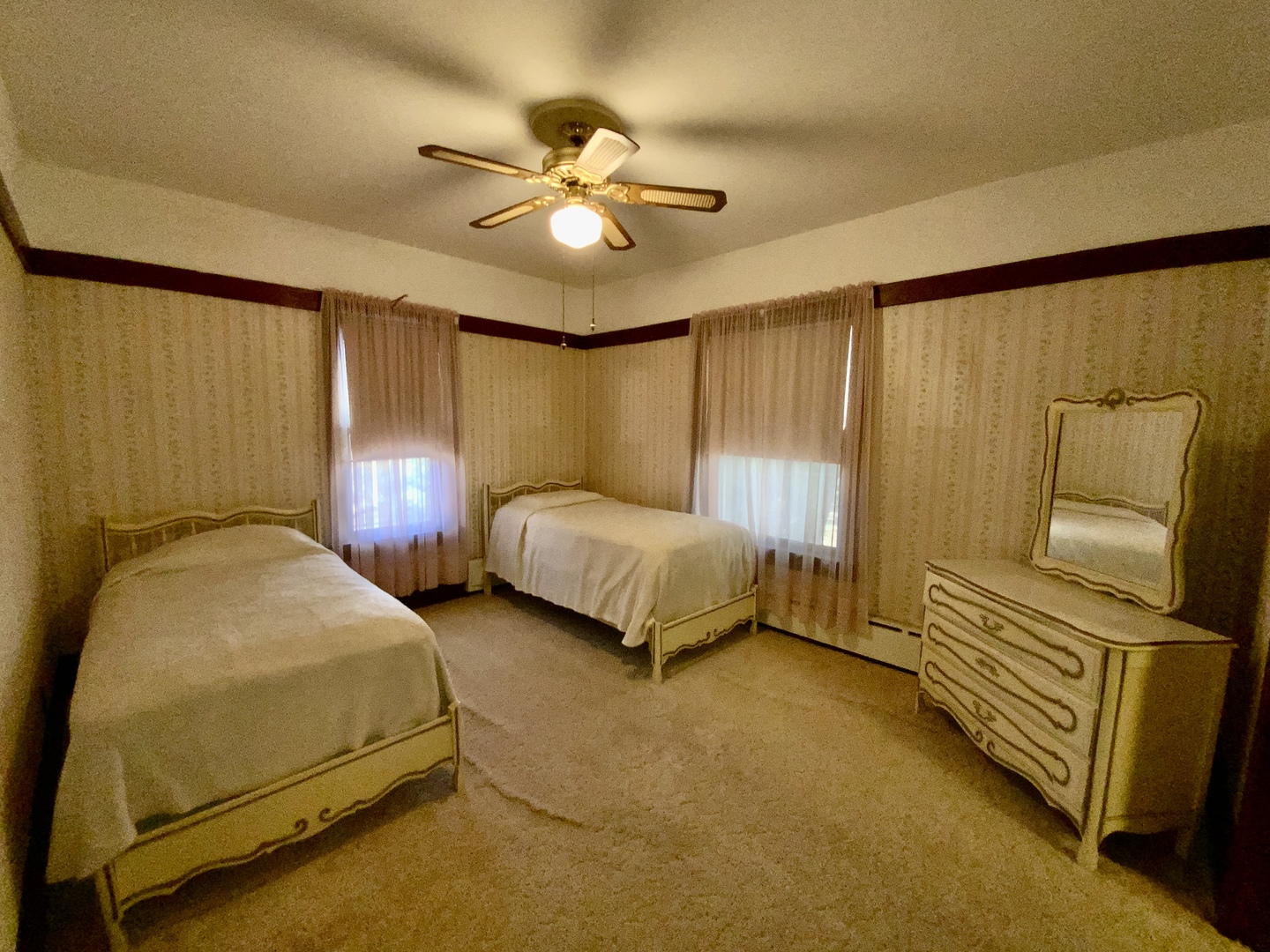 403 Rhodes Avenue Big Rock, IL 60511 - Photo 12 of 48 a spacious bedroom with a bed and furniture