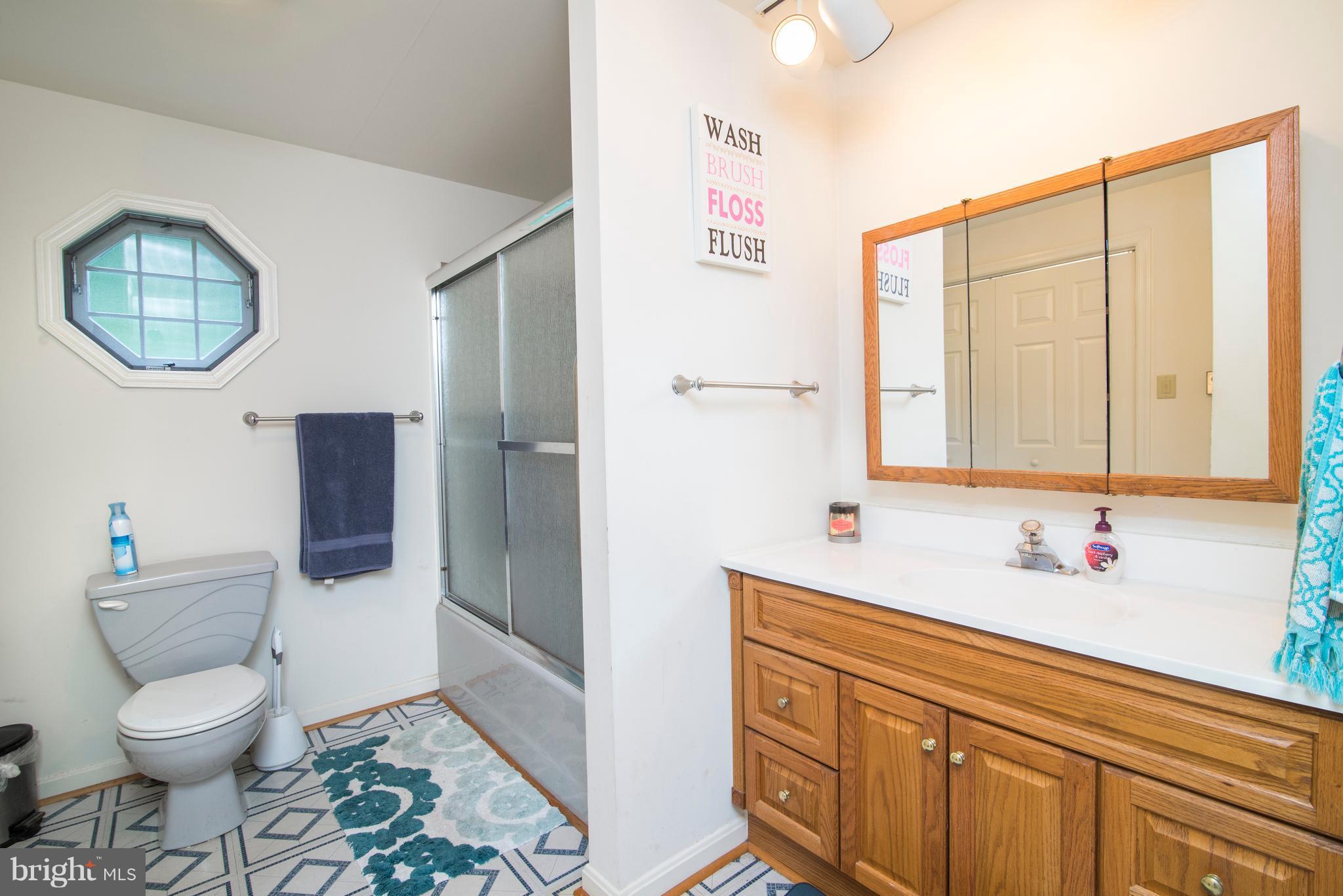 6227 Clevelandtown Road Boonsboro, MD 21713 - Photo 20 of 30 a bathroom with a toilet a sink and a mirror