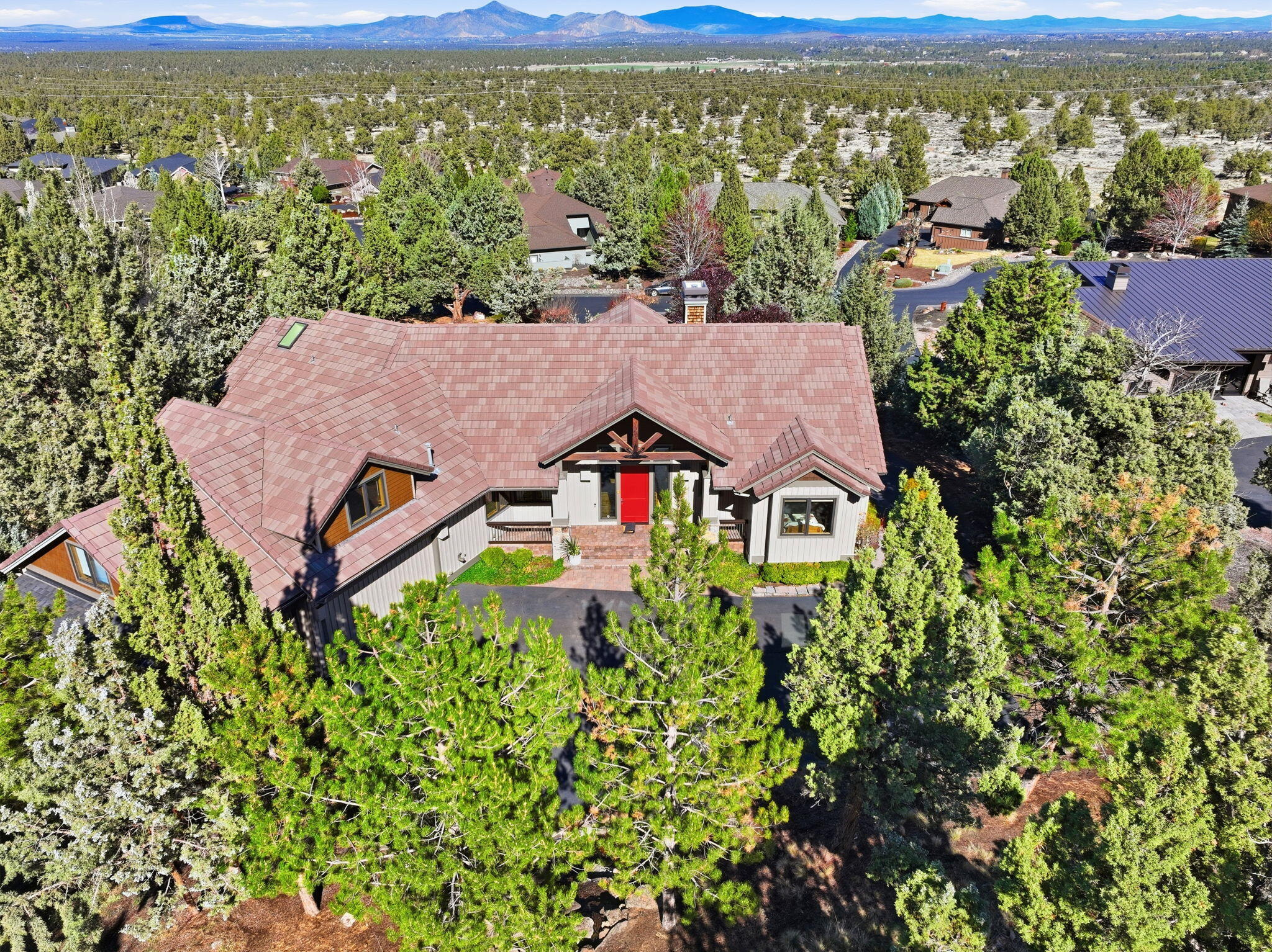 631 Sundance Ridge Court Redmond, OR 97756 - Photo 4 of 61 an aerial view of residential houses with outdoor space and trees