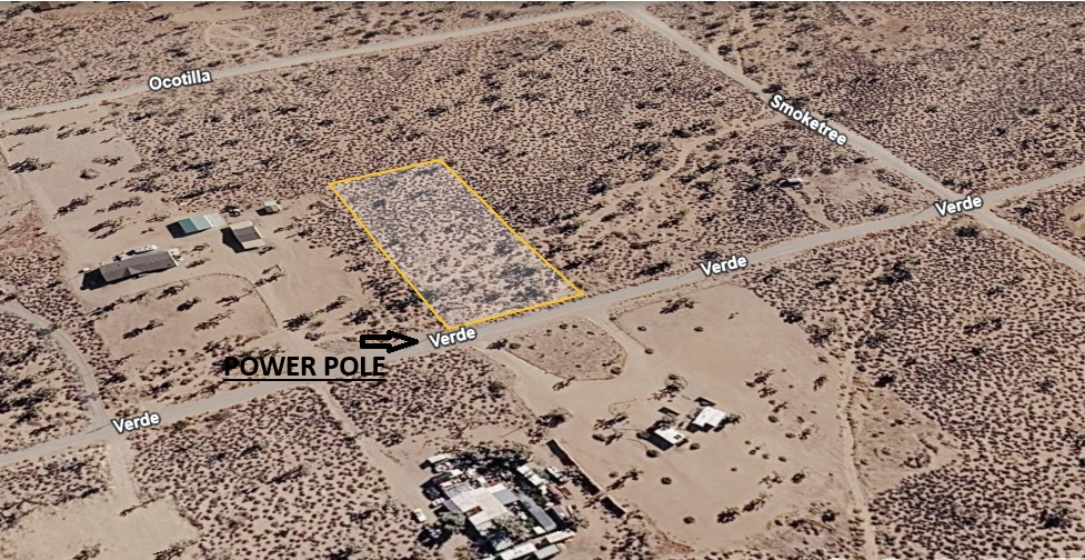 Aerial Property Map. Illustrating the property boundaries, surrounding infrastructure, and named roads