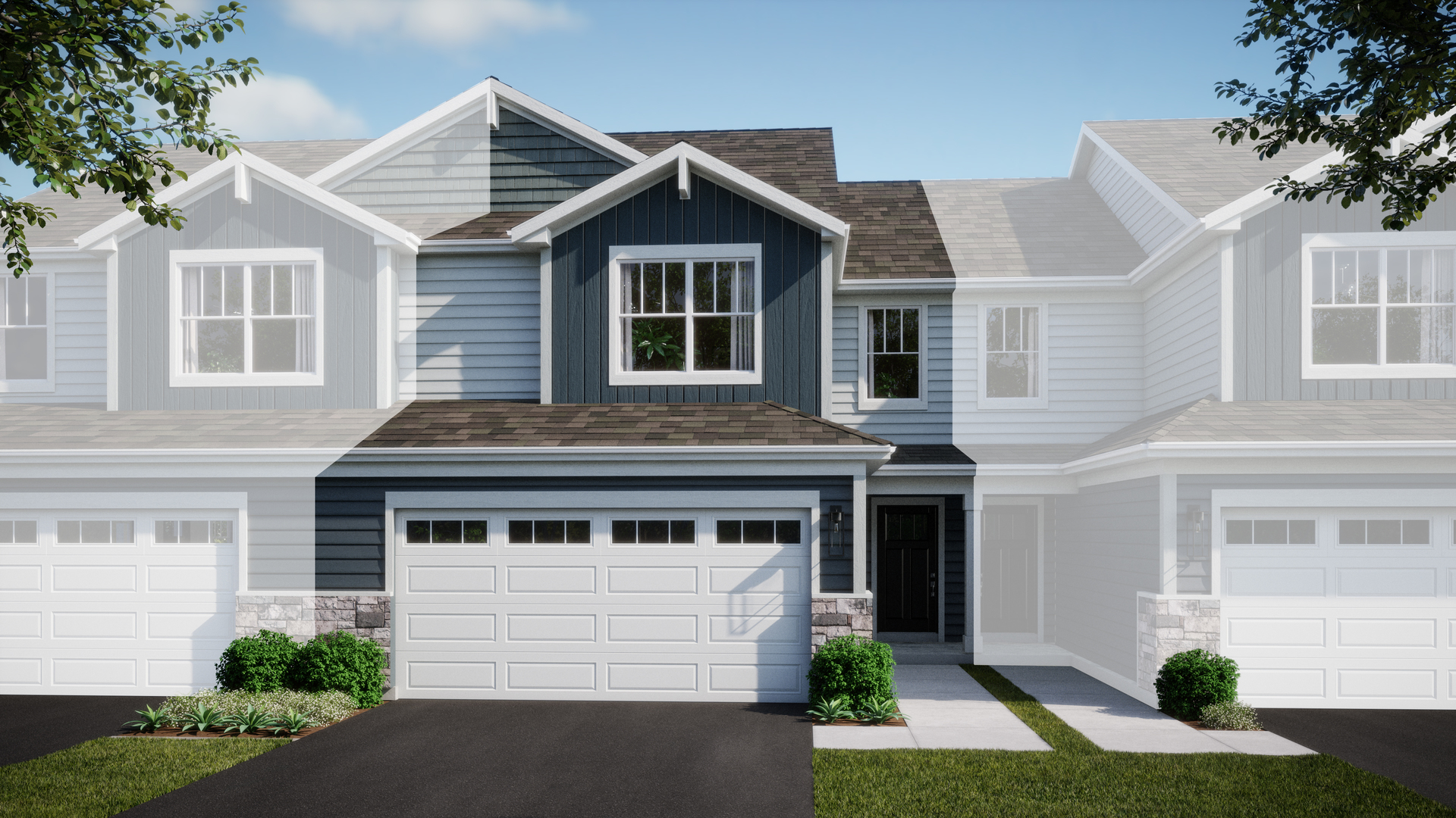 3020 Abbey Circle Aurora, IL 60504 - Photo 1 of 19 a front view of a house with a yard and potted plants