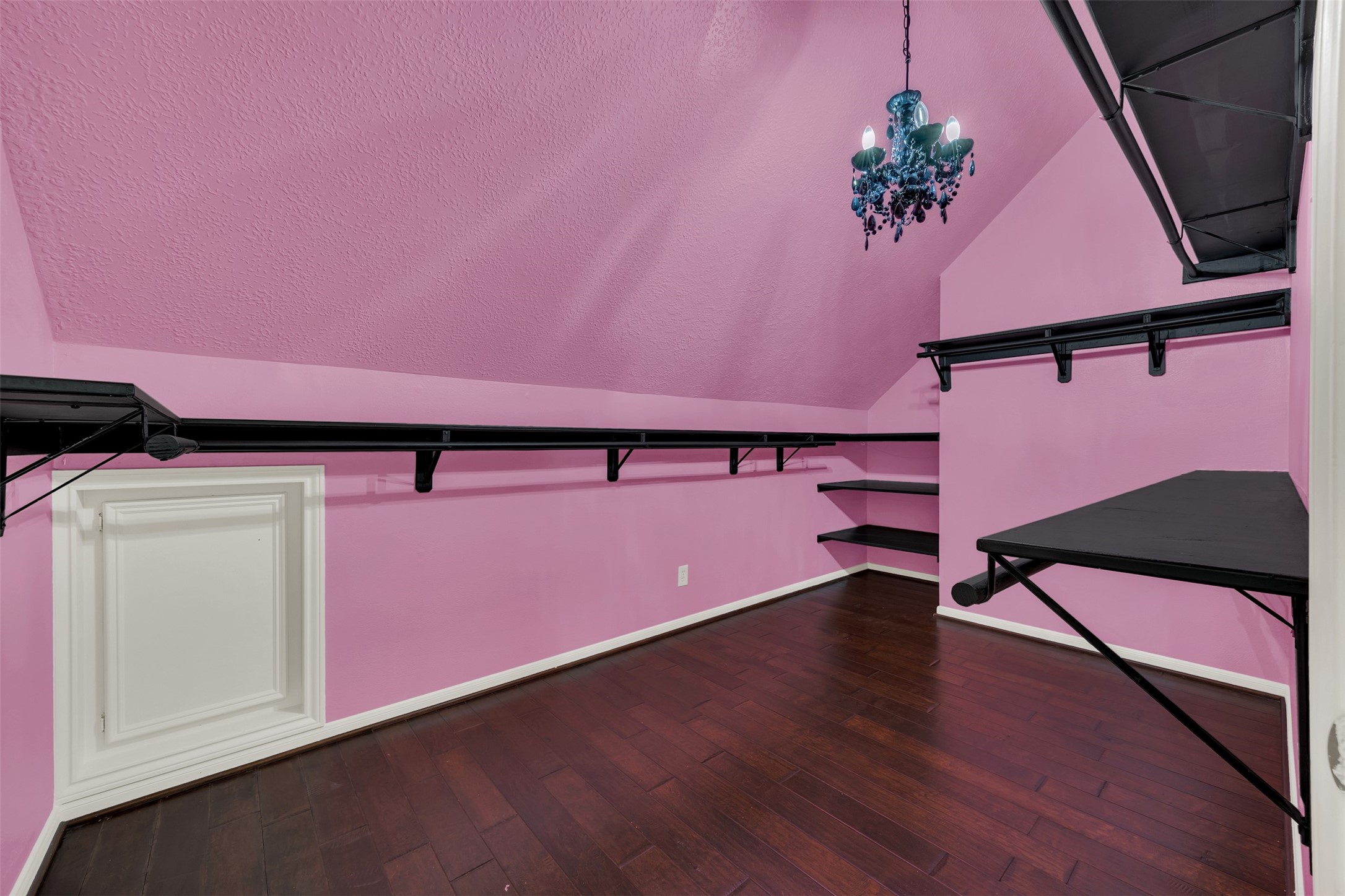 7659 Ameswood Road Houston, TX 77095 - Photo 17 of 24 a view of entryway with wooden floor