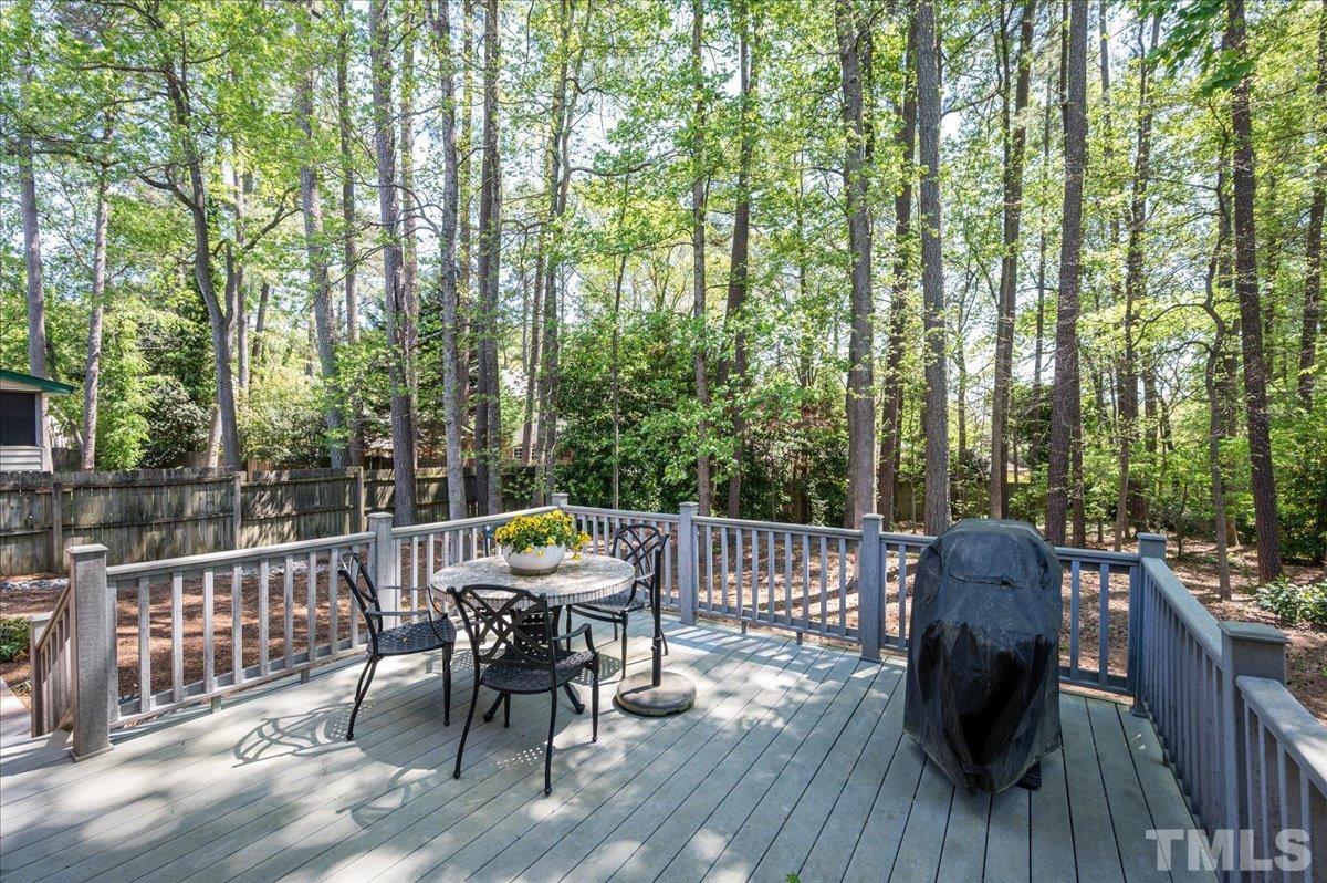 2012 Eagleton Circle Raleigh, NC 27609 - Photo 4 of 29 a view of a chairs and table in the balcony
