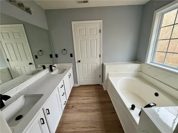 a bathroom with a toilet