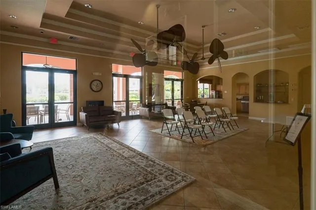 a very nice looking room with a large window