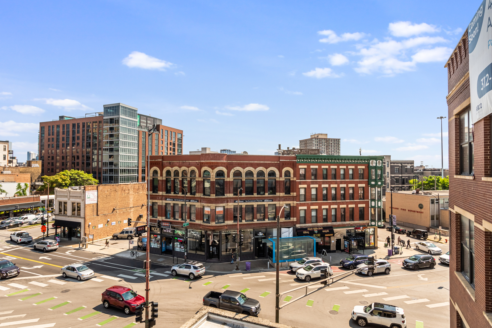 805 North Milwaukee Avenue, Unit 4N Chicago, IL 60642 - Photo 33 of 34 a view of a city that has tall buildings