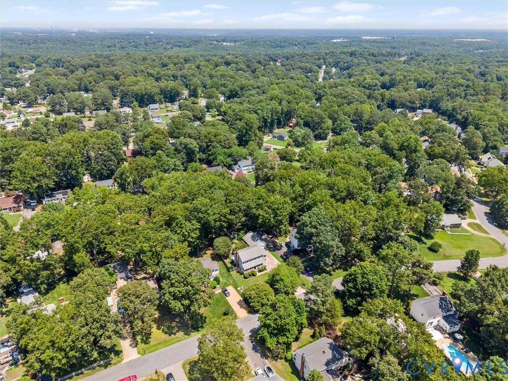3524 Ludgate Road Chester, VA 23831 - Photo 42 of 44 Aerial overview showcasing a residential area with