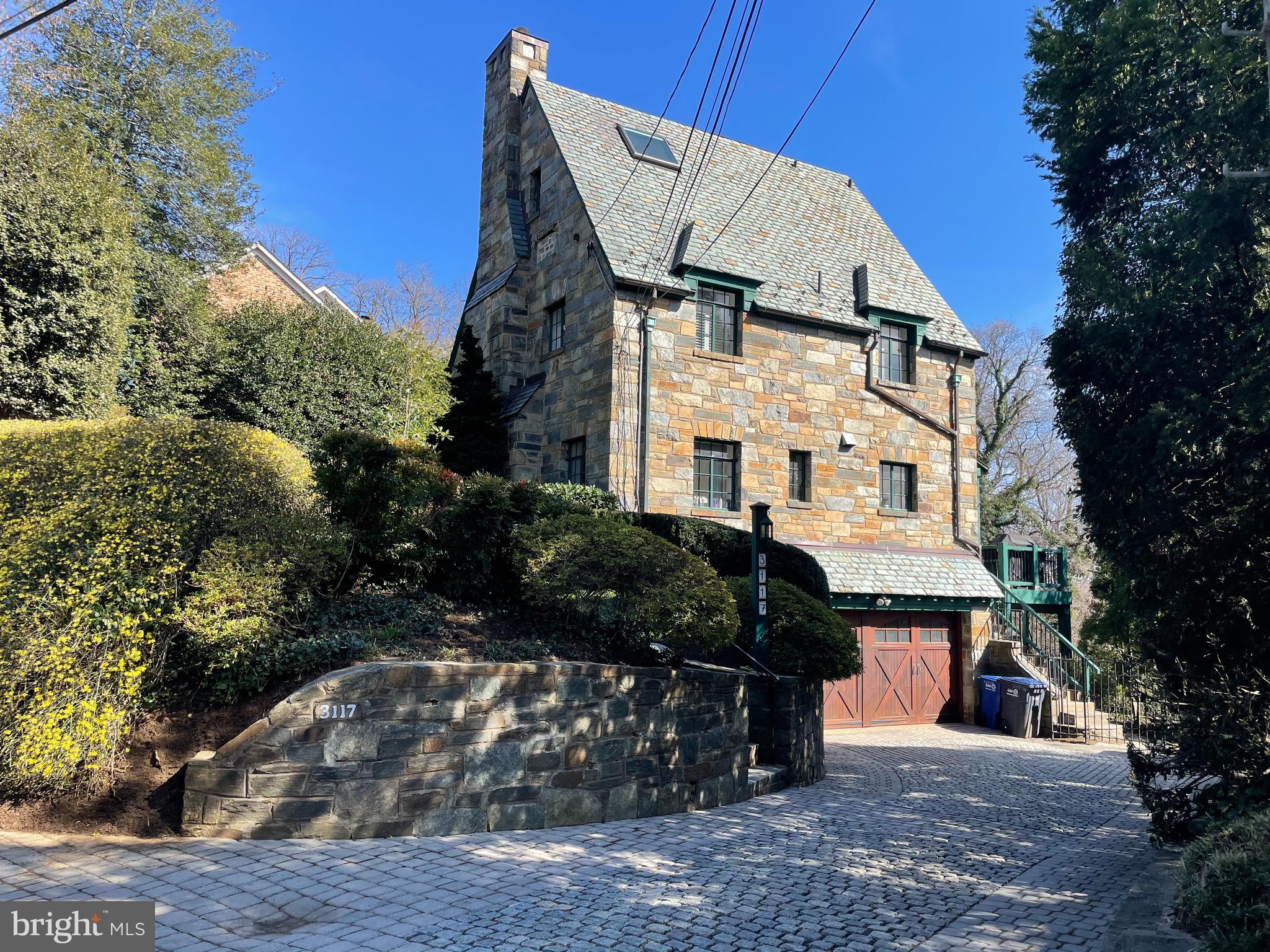 3117 Chain Bridge Road Northwest Washington, DC 20016 - Photo 2 of 26 Built in 1938, coveted stone and slate home