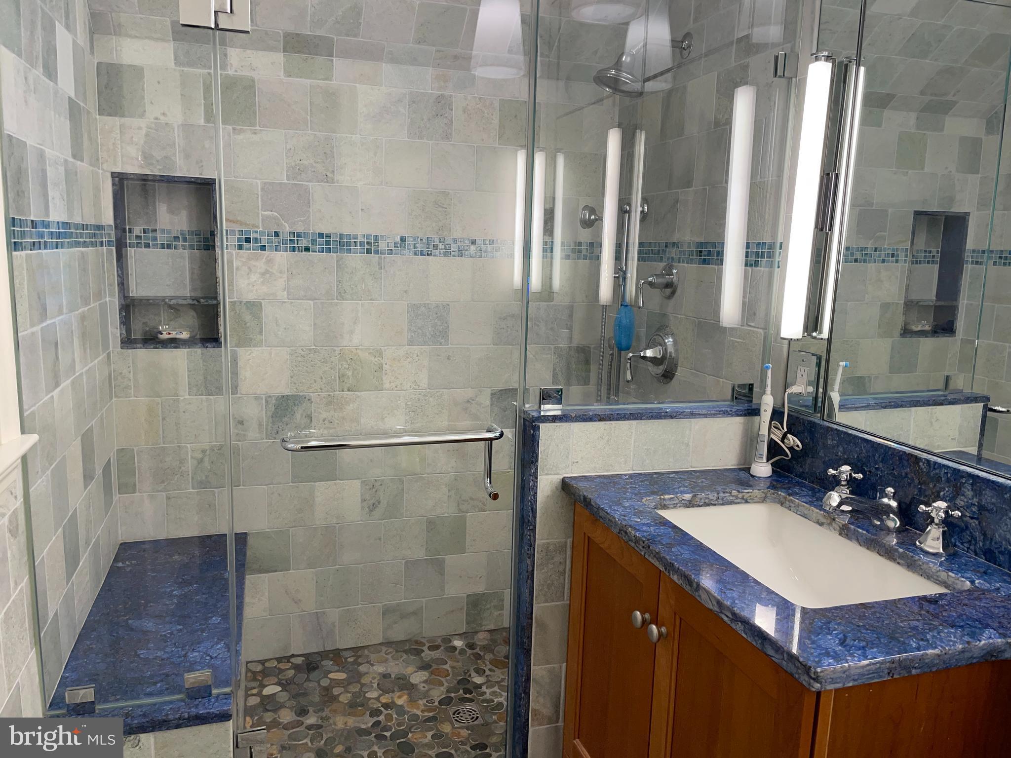 3117 Chain Bridge Road Northwest Washington, DC 20016 - Photo 13 of 26 New bath, heated floor