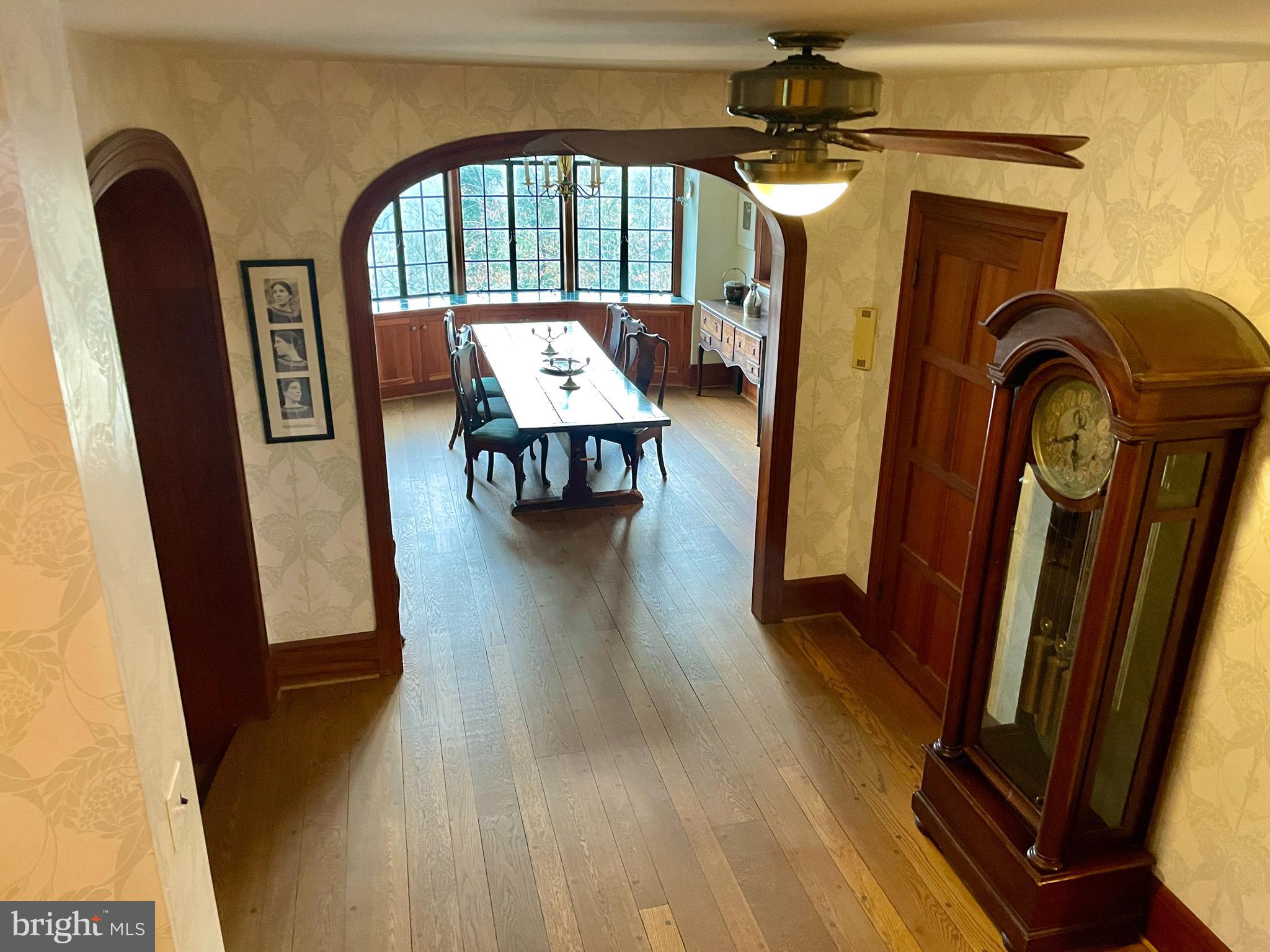 3117 Chain Bridge Road Northwest Washington, DC 20016 - Photo 9 of 26 Overhead view hallway into Dining room