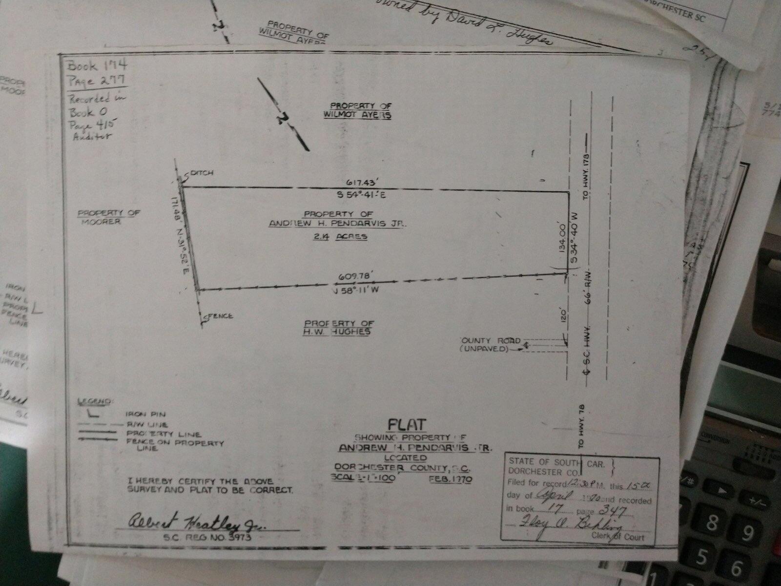 175 Schoolhouse Road Dorchester, SC 29437 - Photo 16 of 17 Survey