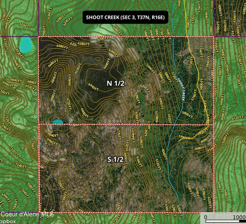 $2,100,000 | Nka 640-ac Nka 640-ac Shoot Creek Road, Kooskia, ID 83539