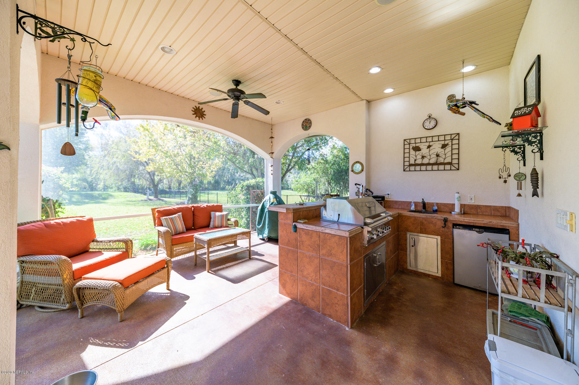 8313 Sheila Drive St. Augustine, FL 32092 - Photo 42 of 54 a outdoor living space with furniture