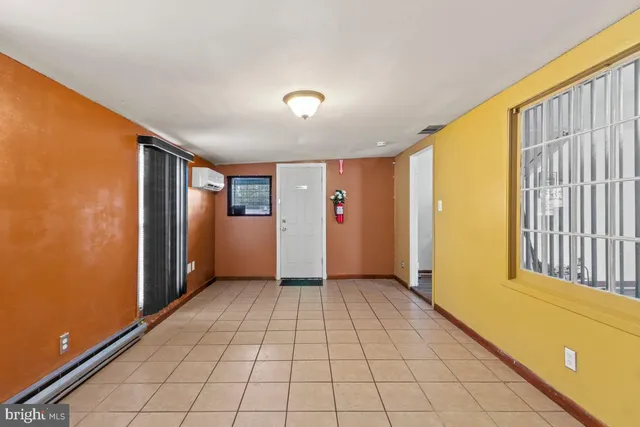 a view of a hallway with interior of the house