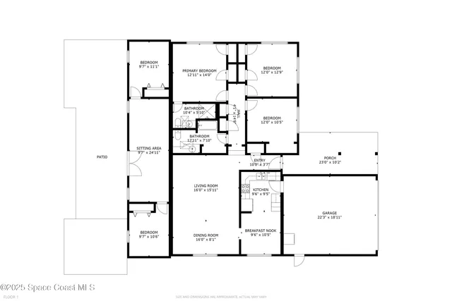 $495,000 | 200 Jason Court, Satellite Beach, FL 32937