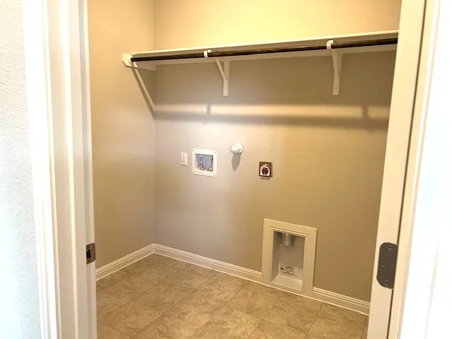 a view of empty room