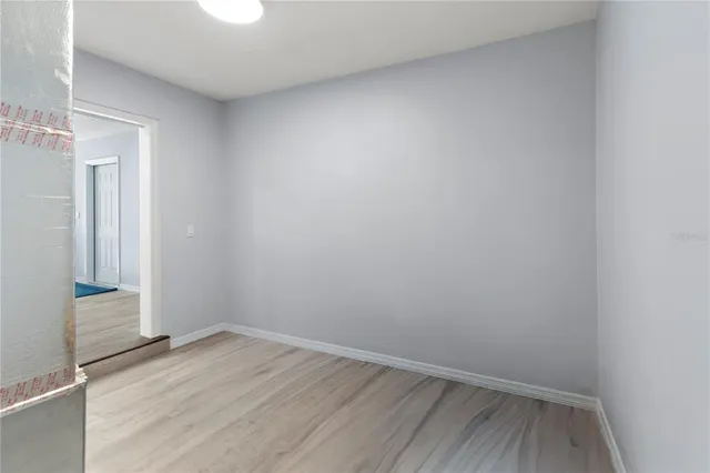 wooden floor in an empty room