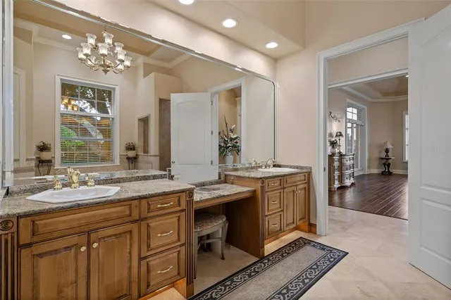 a bath tub sitting next to a window