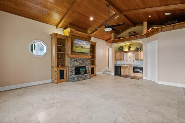 a view of a house with a porch