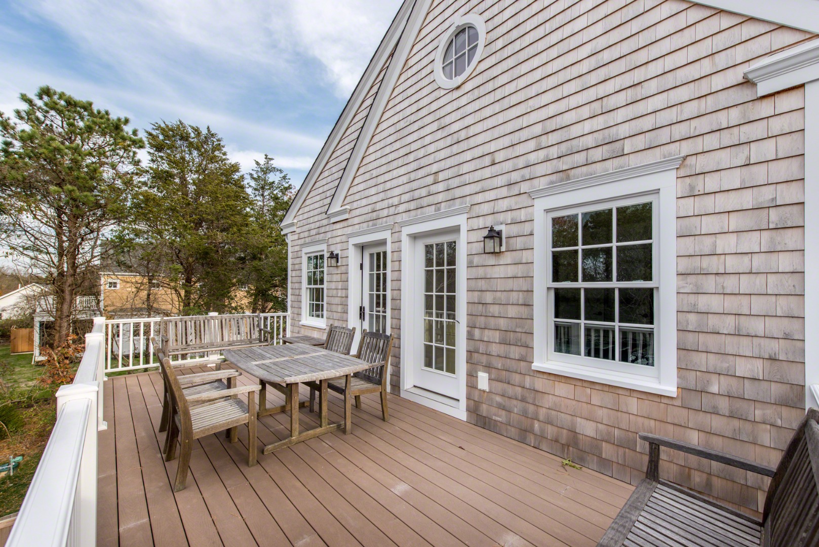 61 Clevelandtown Road Edgartown, MA 02539 - Photo 29 of 43 a view of a house with sitting area and wooden floor