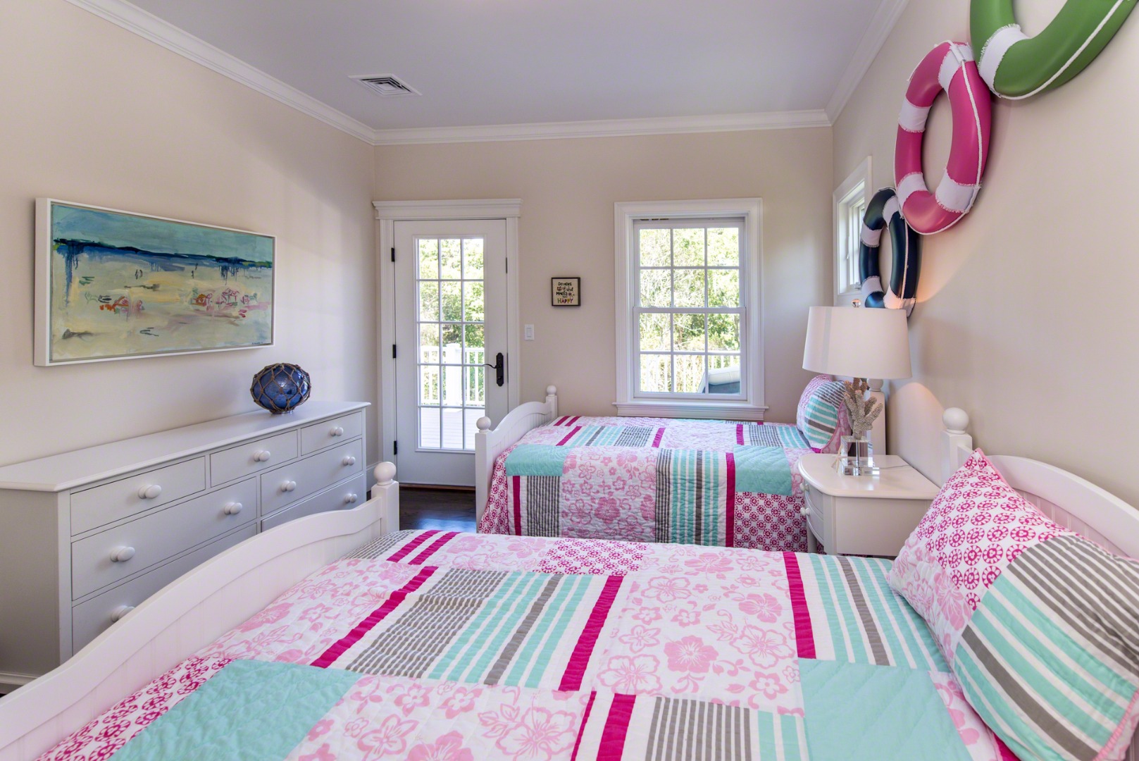 61 Clevelandtown Road Edgartown, MA 02539 - Photo 31 of 43 a bedroom with a bed and wooden floor