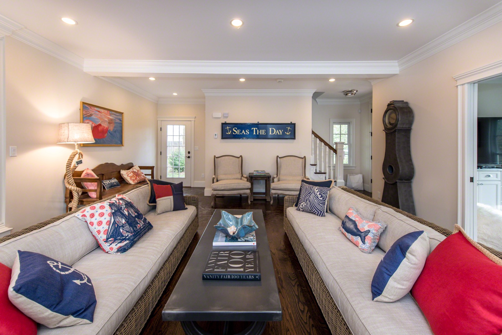 61 Clevelandtown Road Edgartown, MA 02539 - Photo 8 of 43 a living room with furniture and a couch