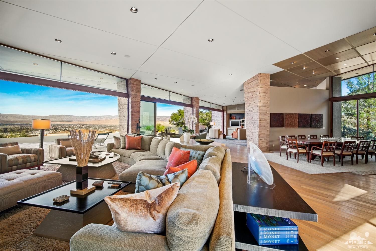 45 Sky Ridge Road Rancho Mirage, CA 92270 - Photo 41 of 90 a living room with furniture kitchen view and a large window