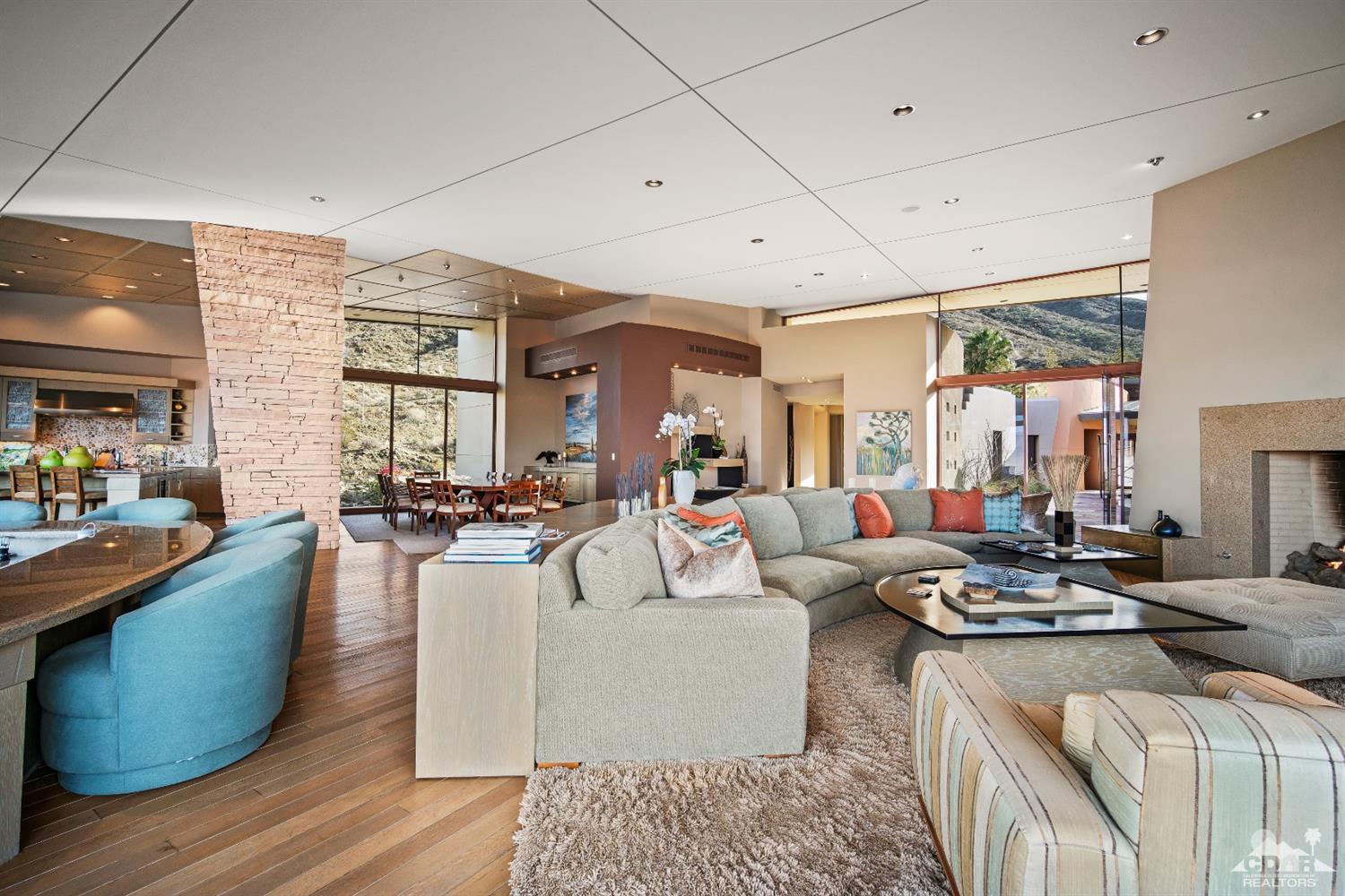 45 Sky Ridge Road Rancho Mirage, CA 92270 - Photo 49 of 90 a living room with furniture and a large window