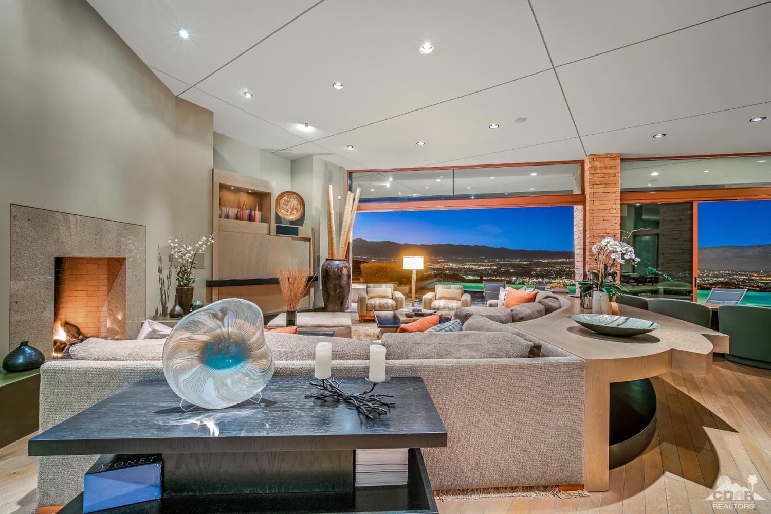 45 Sky Ridge Road Rancho Mirage, CA 92270 - Photo 8 of 90 a kitchen with stainless steel appliances granite countertop a stove and a wooden cabinets