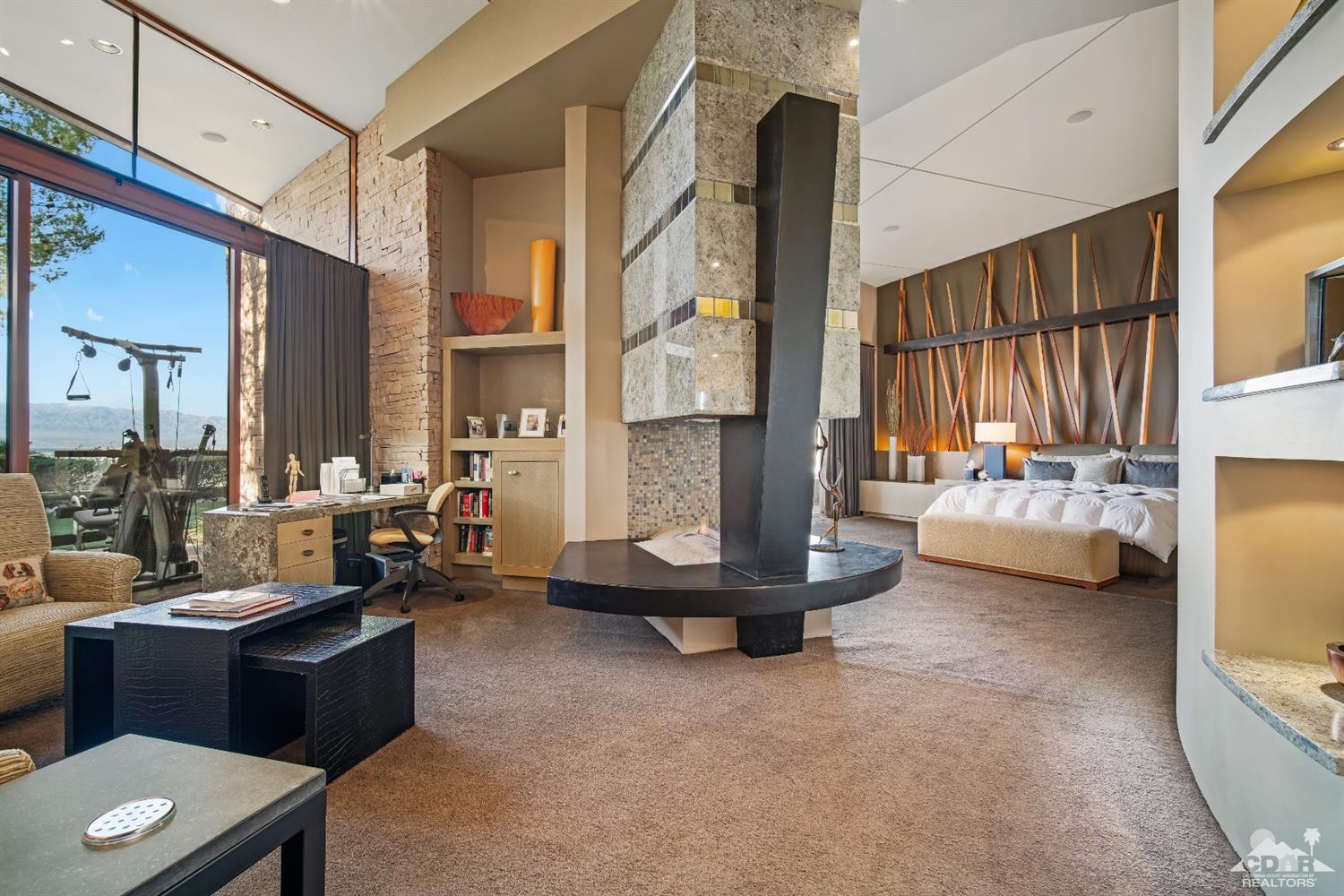 45 Sky Ridge Road Rancho Mirage, CA 92270 - Photo 76 of 90 a living room with furniture and a large window