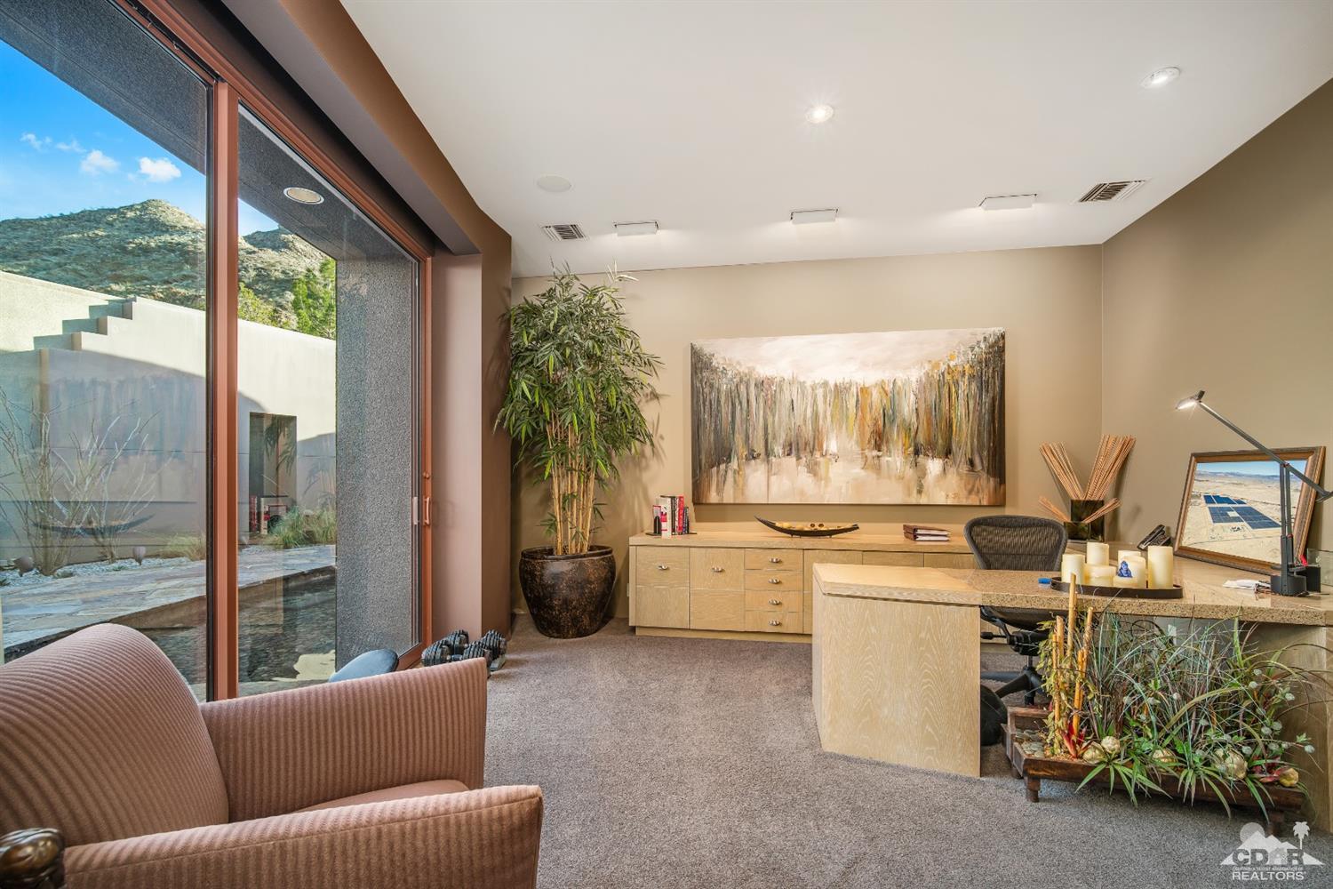 45 Sky Ridge Road Rancho Mirage, CA 92270 - Photo 85 of 90 a living room with furniture and a large window