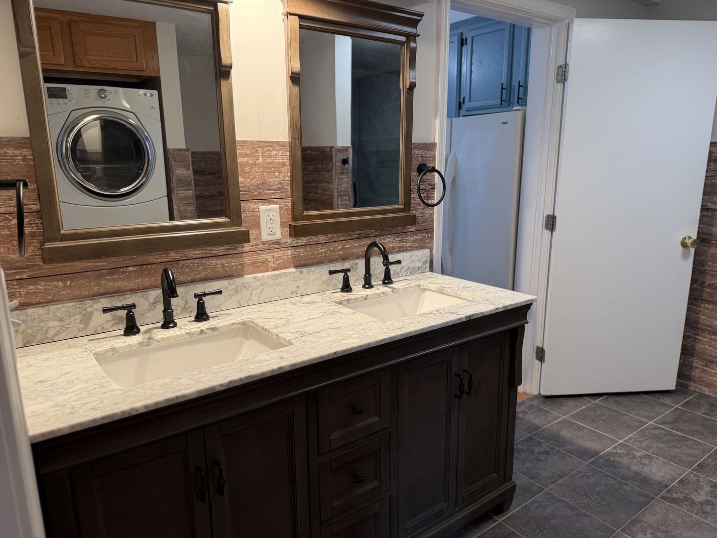 307 East Willow Street Normal, IL 61761 - Photo 9 of 10 a bathroom with a sink and a mirror