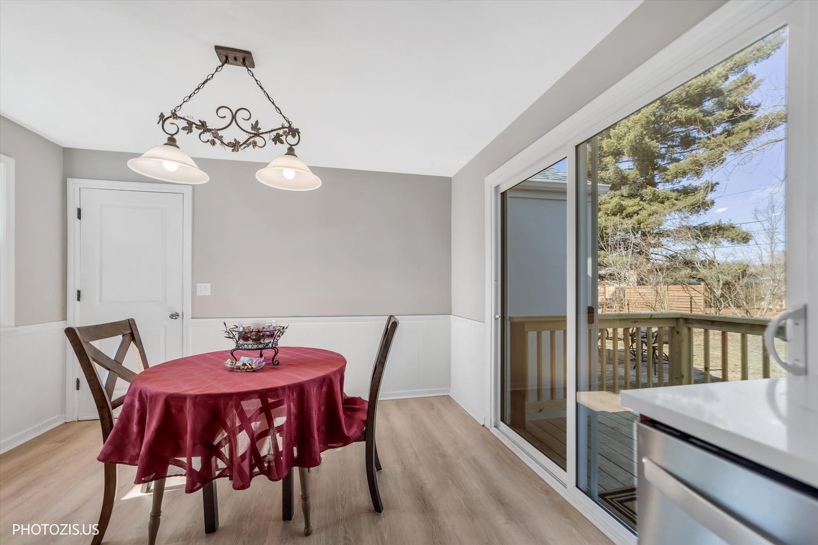 112 Pearl Street Cary, IL 60013 - Photo 9 of 25 a view of a dining room with furniture window and wooden floor