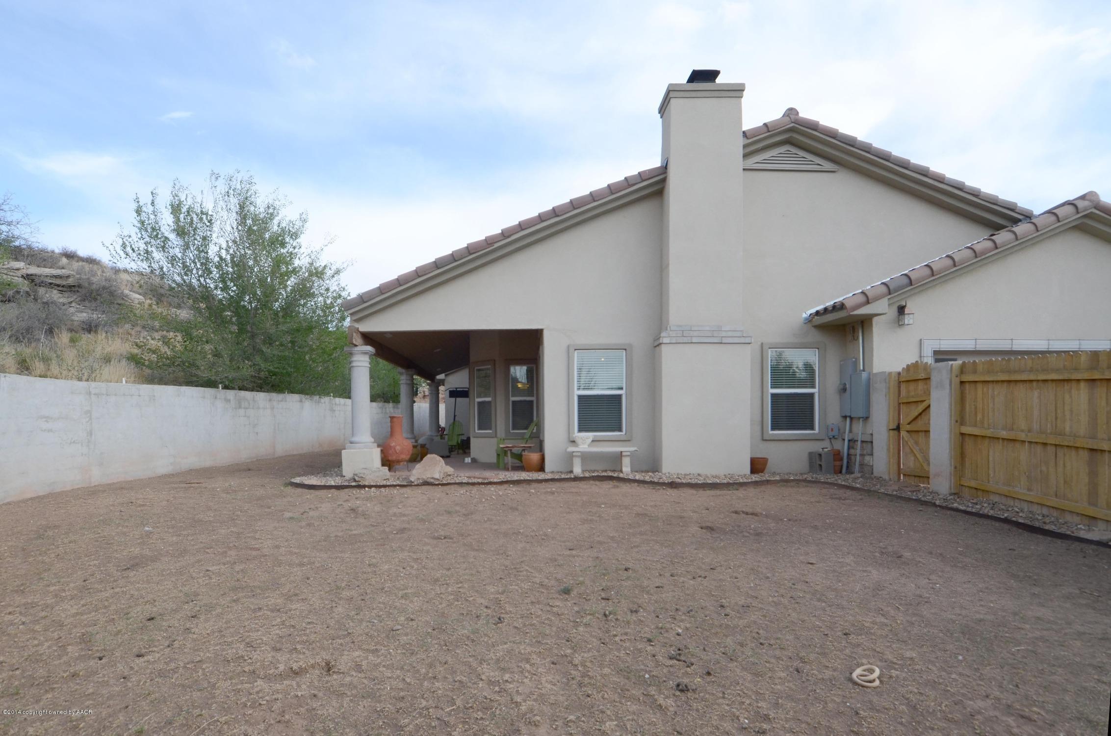 8 Nottingham Road Amarillo, TX 79124 - Photo 24 of 24 Backyard