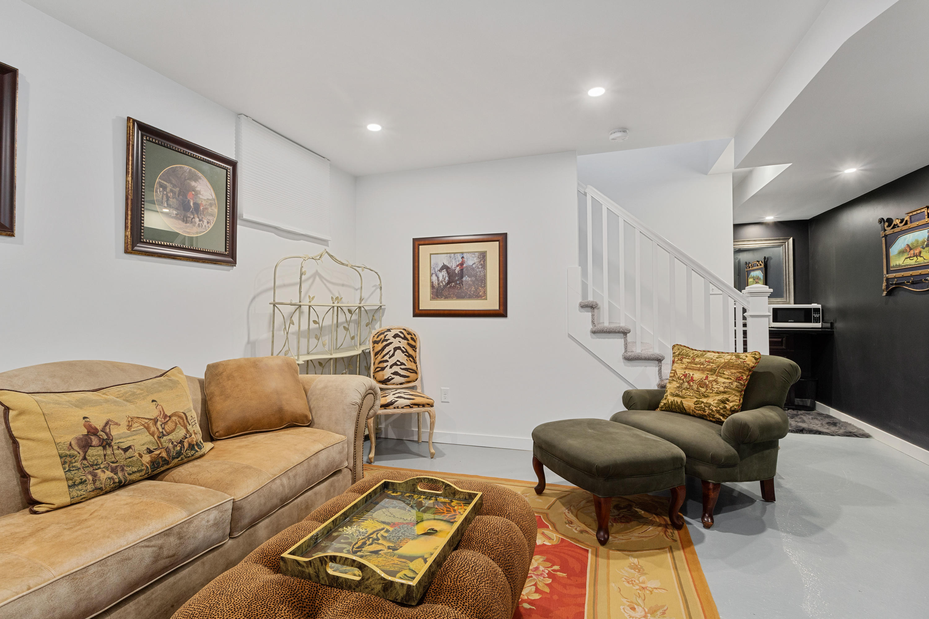 205 Uncle Percy's Road Mashpee, MA 02649 - Photo 48 of 54 a living room with furniture and a couch