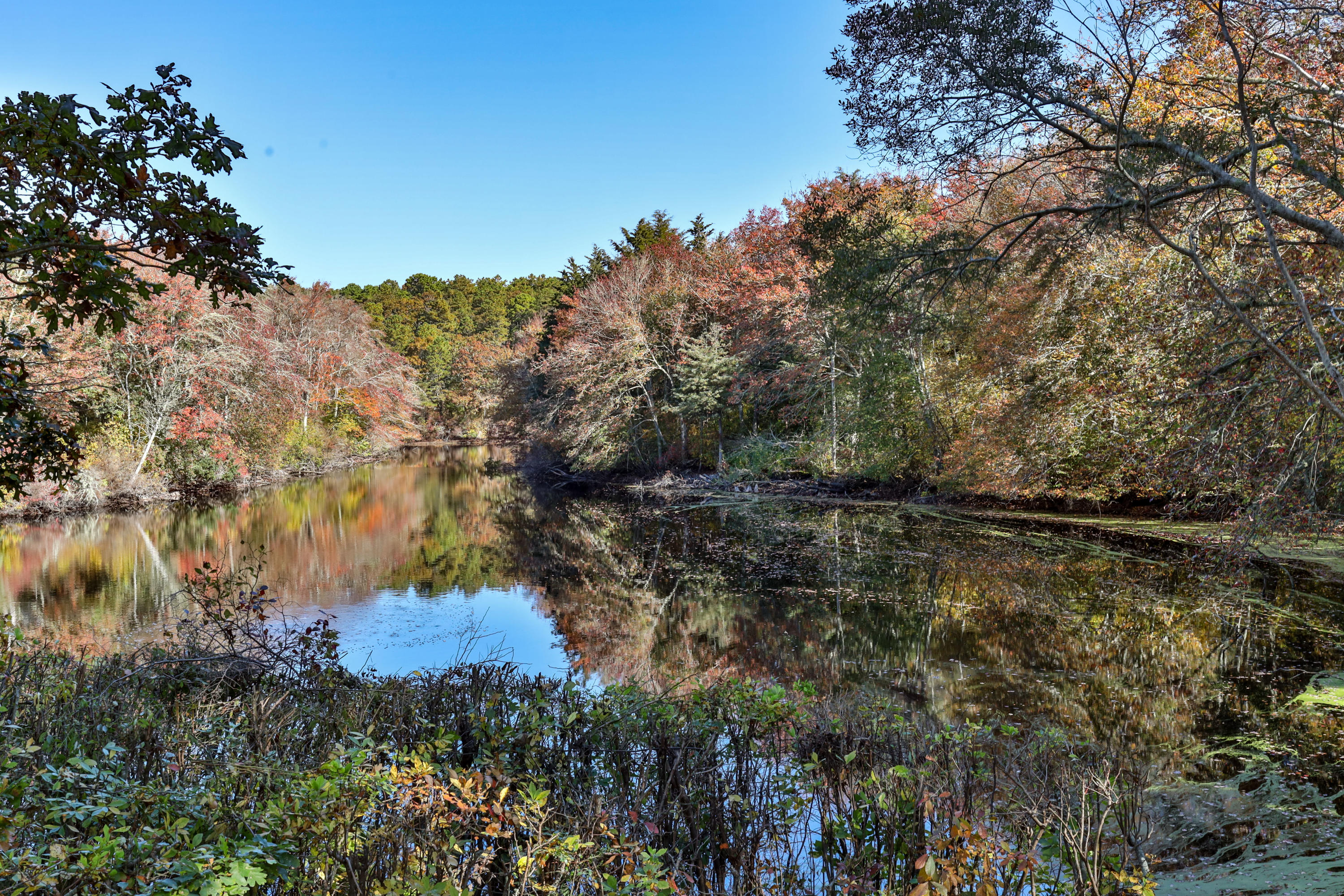 205 Uncle Percy's Road Mashpee, MA 02649 - Photo 50 of 54 a view of a lake with mountain