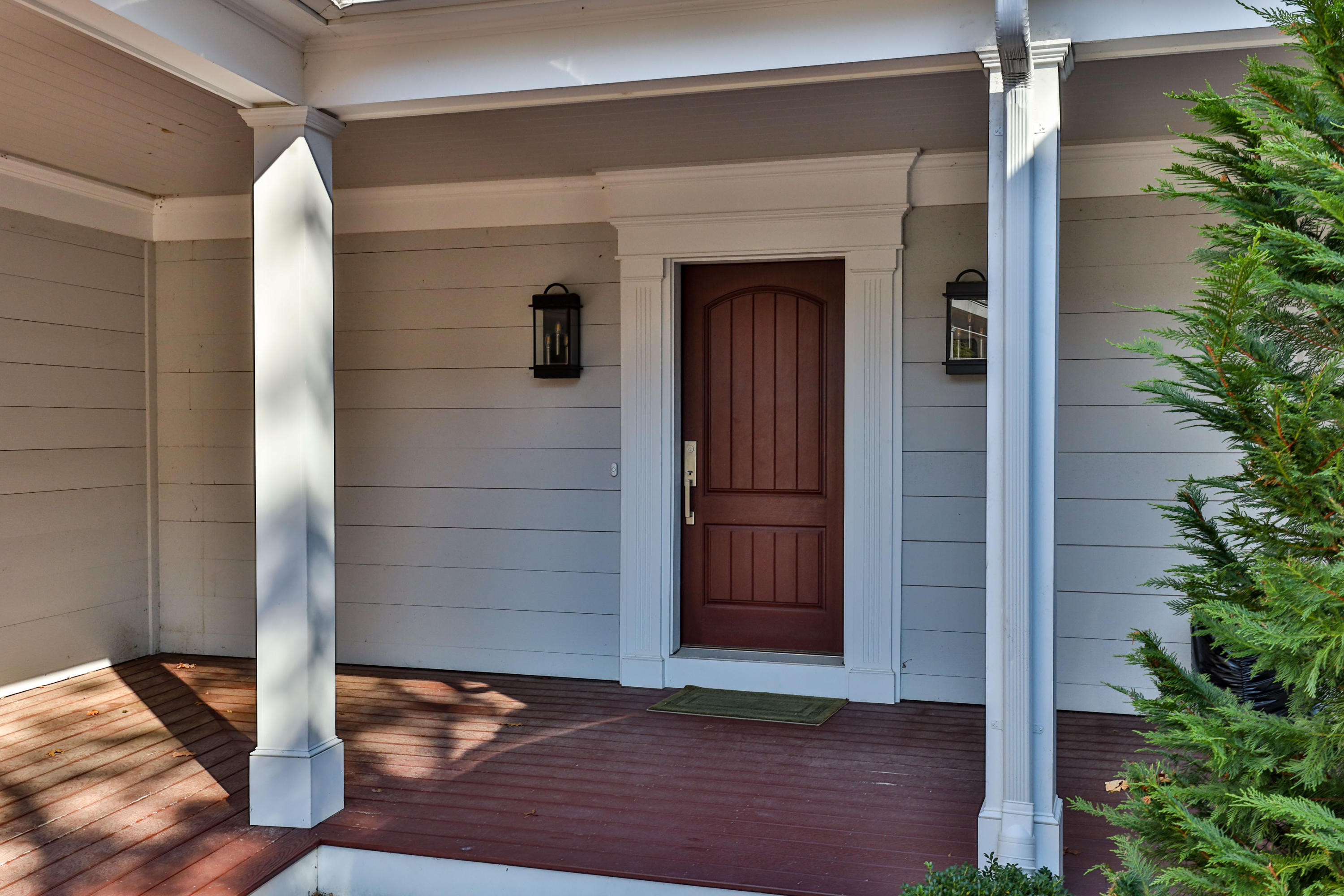 205 Uncle Percy's Road Mashpee, MA 02649 - Photo 8 of 54 a view of front door and yard